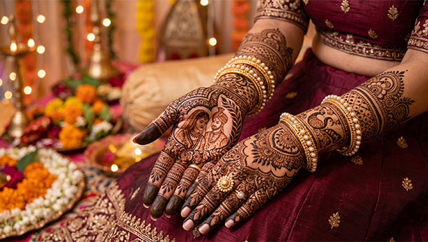 Shagun Mehandi - Portrait Mehandi